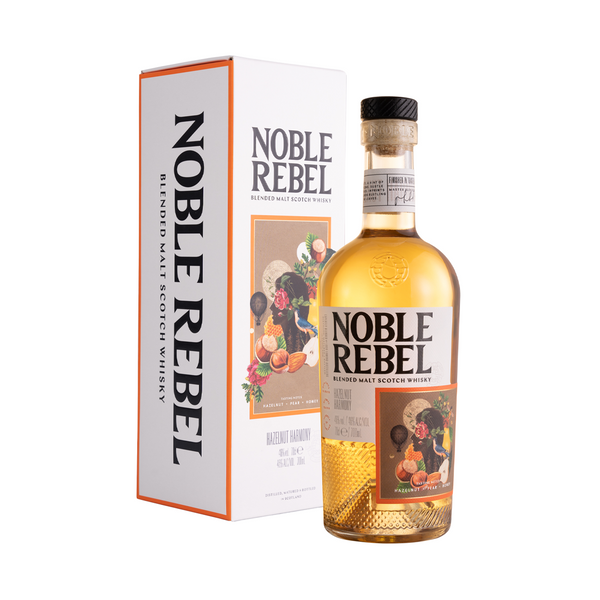 Noble Rebel Hazelnut Harmony Blended Scotch Whisky