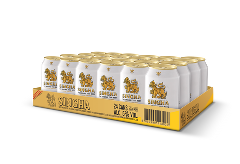 Singha Premium Lager Beer Cans 24x320ml