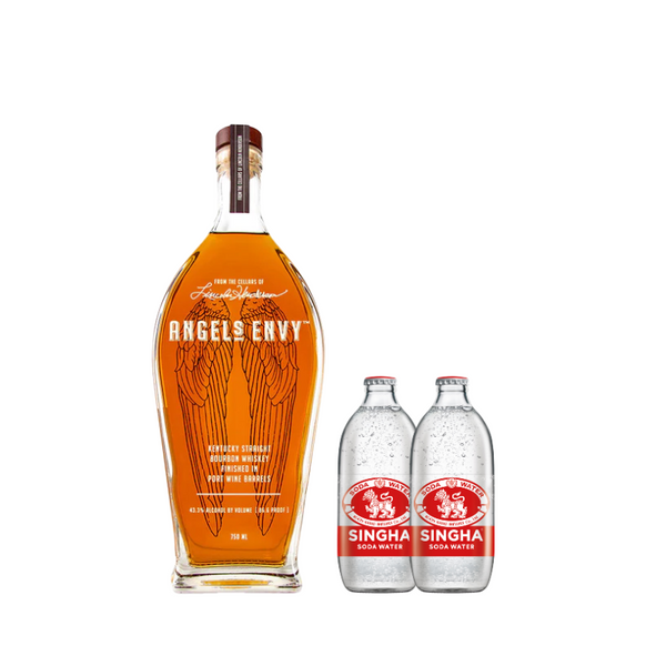 Angel's Envy Bourbon Whisky + 2x FREE Singha Soda