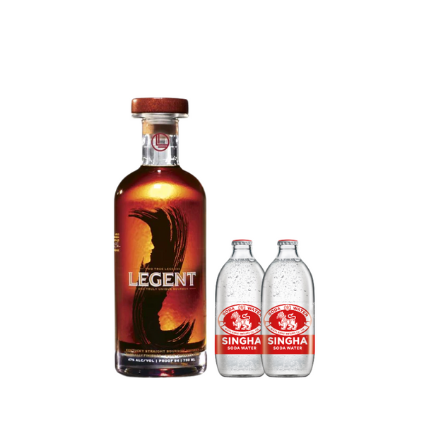 Legent American Bourbon Whisky + 2x FREE Singha Soda