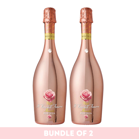 (Bundle of 2) Bottega Pink Manzoni Moscato Spum