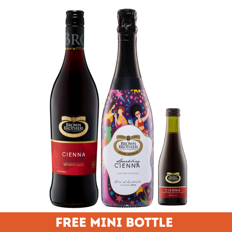 Brown Brothers Cienna Range (Still, Sparkling & Mini)