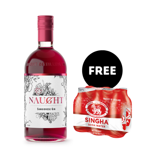 Naught Sangiovese + FREE Singha Soda 6s