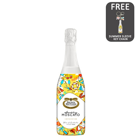 Brown Brothers Sparkling Moscato Summer Sleeve With Free Limited Edition Key Chain