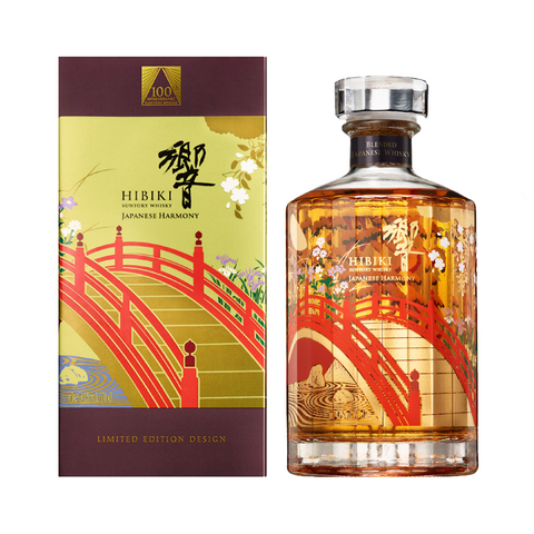Hibiki Harmony Japanese Whisky 100th Anniversary Edition