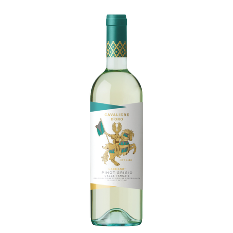Cavaliere dâ€™Oro Pinot Grigio DOC 750ml Wine, White Wine