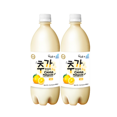 Chuga Yuzu Makgeolli Twin Bundle