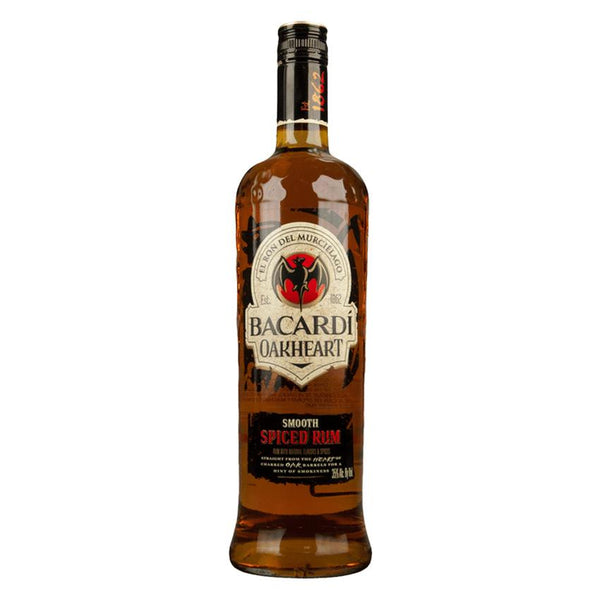 Bacardi Oakheart Spiced Rum Spirits, Rum