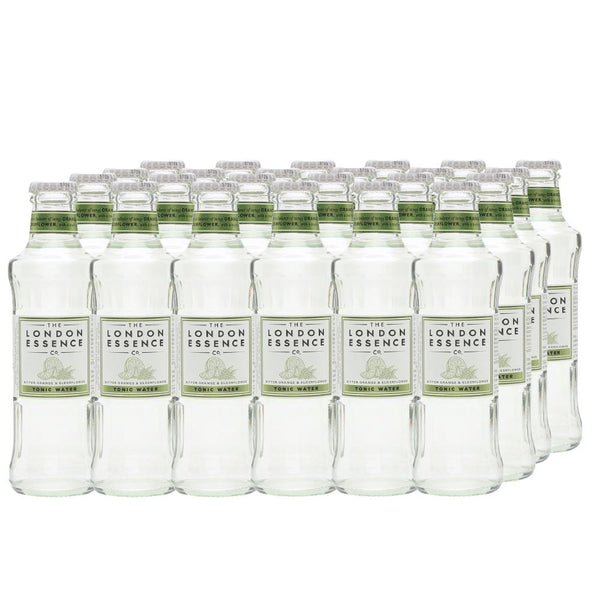 London Essence Bitter Orange & Elderflower Tonic Water 24x200ml Mixers, Tonic