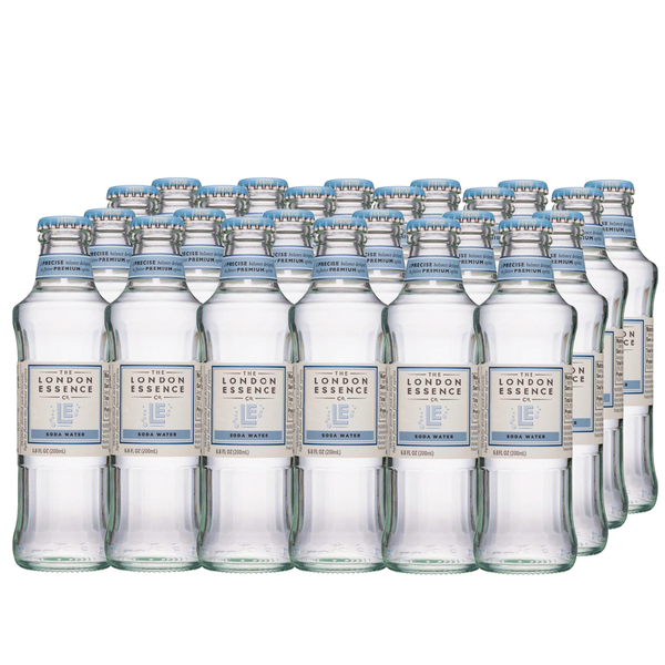 London Essence Soda Water 24x200ml Mixers, Soda