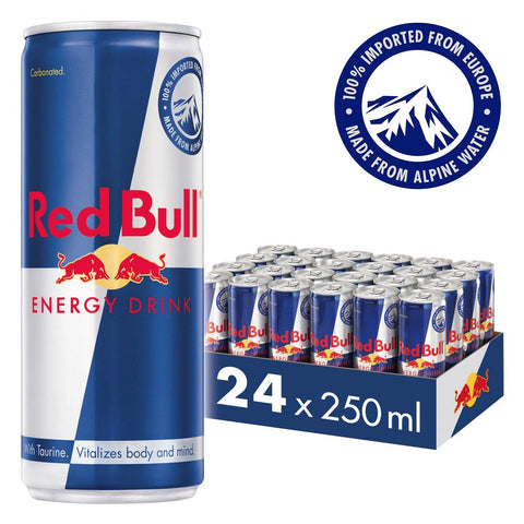 Red Bull Energy Drink Regular Mixers
