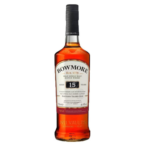 Bowmore 15 Years Single Malt Whisky Spirits, Scotch Whisky