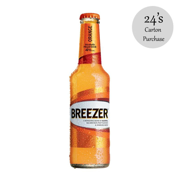 Bacardi Breezer Orange Alcopop RTD, Breezer