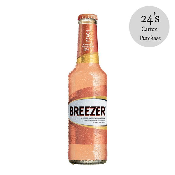 Bacardi Breezer Peach Alcopop RTD, Breezer